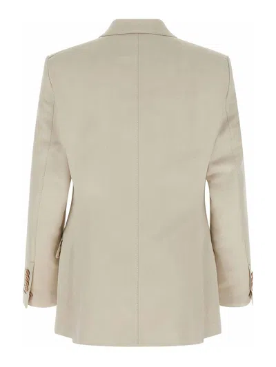 Tom Ford Double-breasted Tailored Blazer Featuring Back Vent In Multi