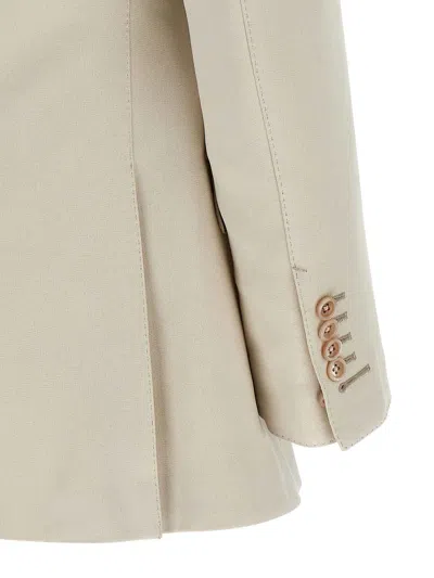 Tom Ford Double-breasted Tailored Blazer Featuring Back Vent In Multi