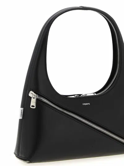 Coperni Zip Baguette Bag In Black