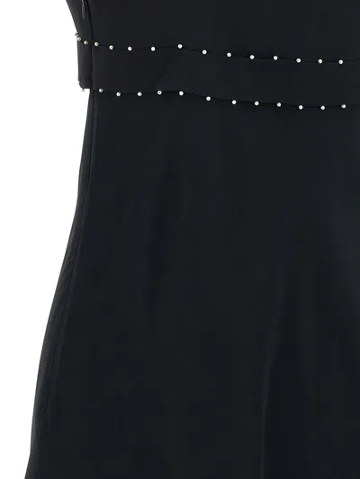 Giovanni Bedin Pearl Dress In Black