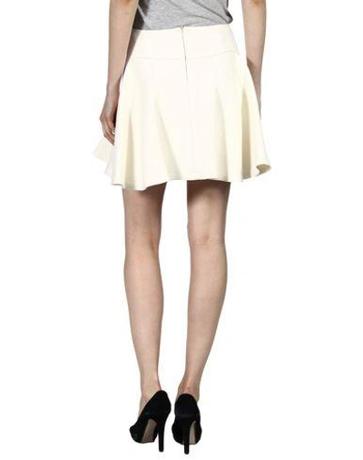 Shop Jay Ahr Mini Skirt In Ivory