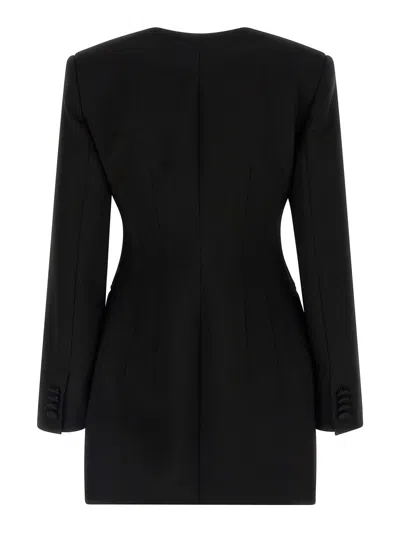 Giuseppe Di Morabito Tailored Double-breasted Blazer Style Dress In Black