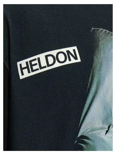 Undercover Graphic Print Crew Neck Short Sleeve T-shirt In Black