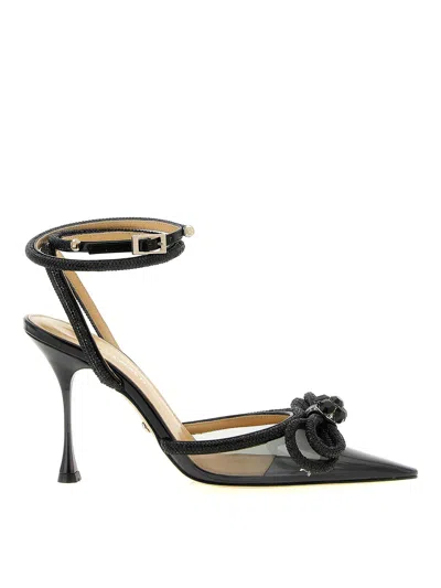 Mach&mach Mach & Mach 'double Bow' Pumps In Black