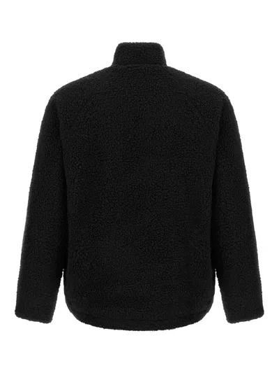 Gramicci Sherpa-fleece Reversible Jacket In Black