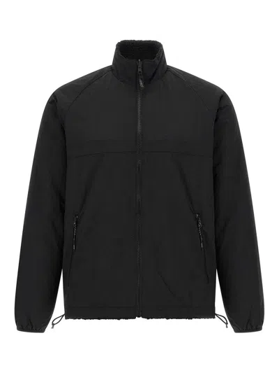 Gramicci Sherpa-fleece Reversible Jacket In Black