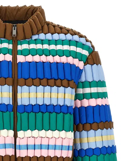 Raxxy 3d Down Jacket In Multi