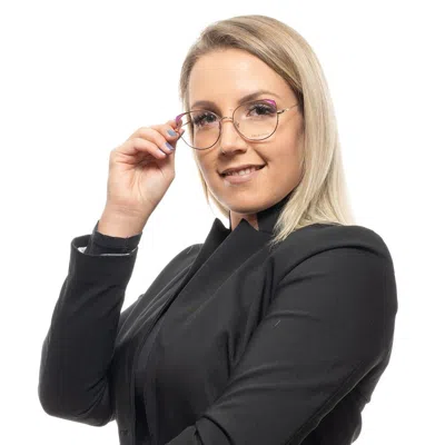 Pucci Emilio  Rose Gold Women Glasses Women's Frame In Gold
