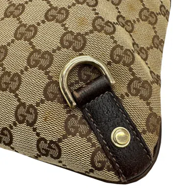 Pre-owned Gucci Gg Canvas Brown Gg Canvas Shoulder Bag ()
