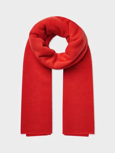 White & Warren Cashmere Travel Wrap In Desert Red In Red