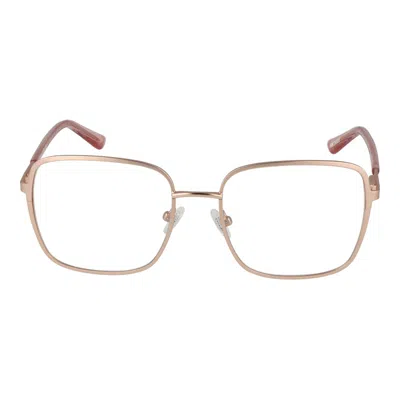 Guess Rose Gold Women Optical Frames In Gold