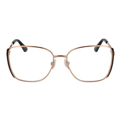 Guess Rose Gold Women Glasses Women's Frame In Gold