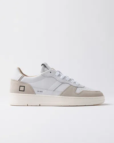 Date Snekers Court 2.0 Basic White-beige In White