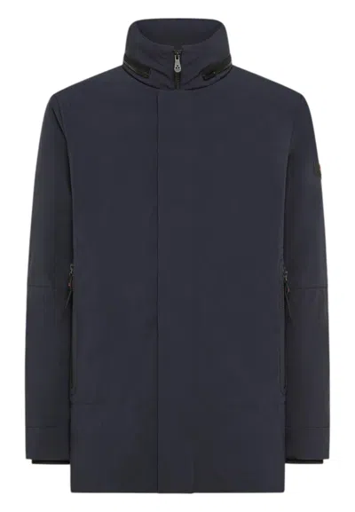 Peuterey Peebles Srt Jacket Graphite Blue In Blue