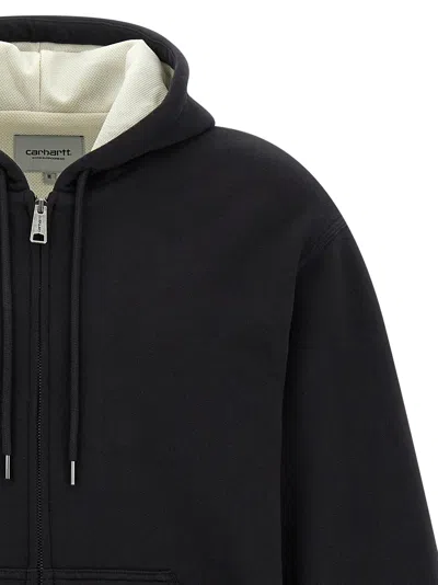 Carhartt Active Sweat Cotton Blend Jacket In Black