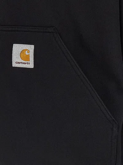 Carhartt Active Sweat Cotton Blend Jacket In Black