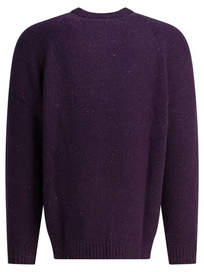 Carhartt Anglistic Knitwear Purple In Purple