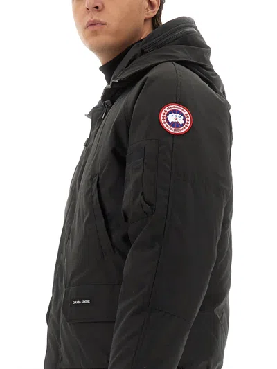 Canada Goose Paradigm Chilliwack Black Label 625 Fill Power Down Bomber Jacket In Black