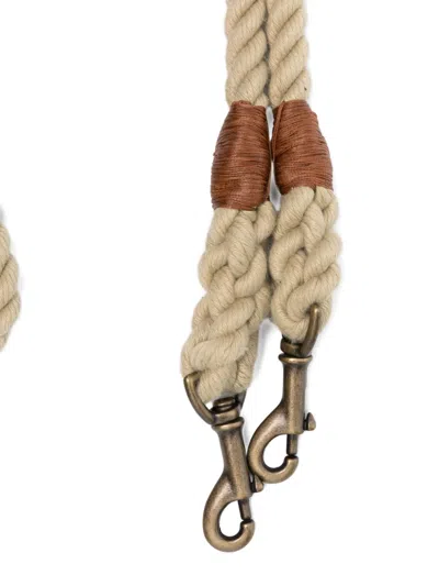 Poldo Dog Couture Bonfire Leash In Neutral