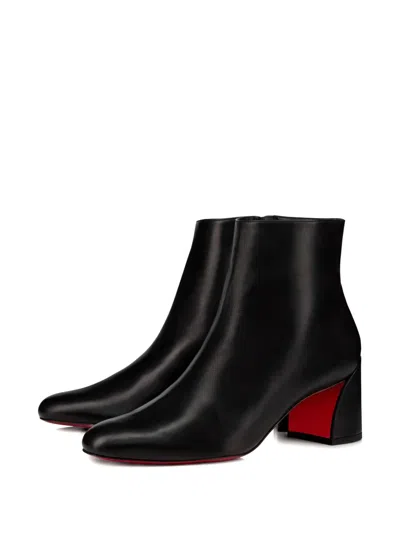 Christian Louboutin Women Jane T 55 Stivaletto Con Tacco In Black