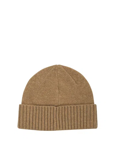 Patagonia Ribbed Cuff Brodeo Style Cap In Brown