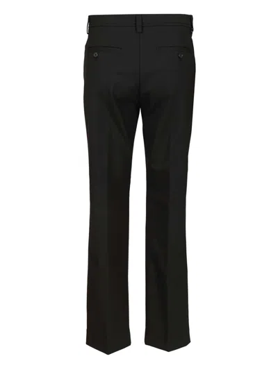 The Latest C-abbie Skinny Poli/lana Trousers Black In Black