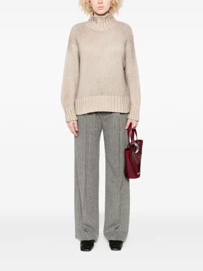 Avant Toi Cashmere Turtle-neck Jumper In Brown