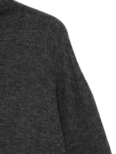 Alysi Cashmere Turtle-neck Jumper In Black
