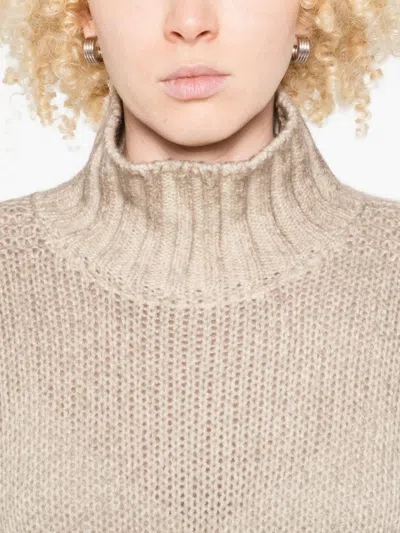 Avant Toi Cashmere Turtle-neck Jumper In Brown