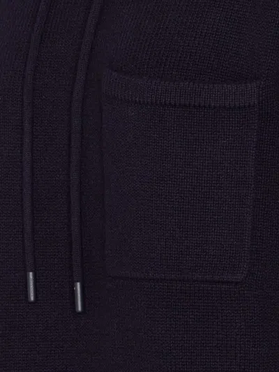 Max Mara Cashmere Wool Sweatshirt In Black