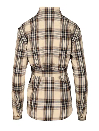 Saint Laurent Cassandre Lavalliére Shirt Shirts Multicolor In Multi
