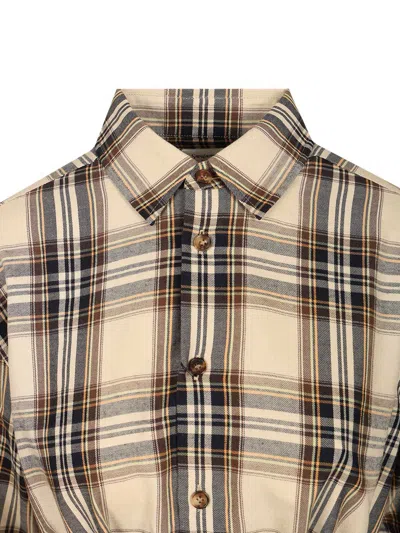 Saint Laurent Cassandre Lavalliére Shirt Shirts Multicolor In Multi