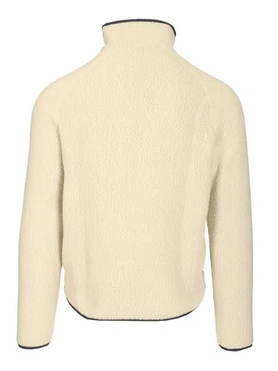 Patagonia Casual Full-zip Jacket Jackets Beige In Neutral