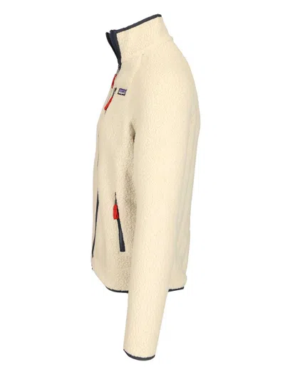 Patagonia Casual Full-zip Jacket Jackets Beige In Neutral