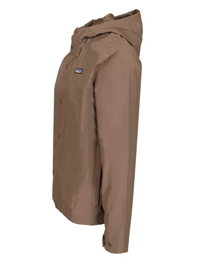 Patagonia Casual Rain Jacket Jackets Brown In Brown