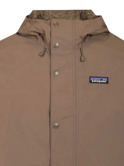 Patagonia Casual Rain Jacket Jackets Brown In Brown
