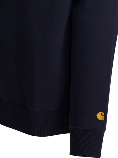 Carhartt Chase Sweatshirts Blue In Blue