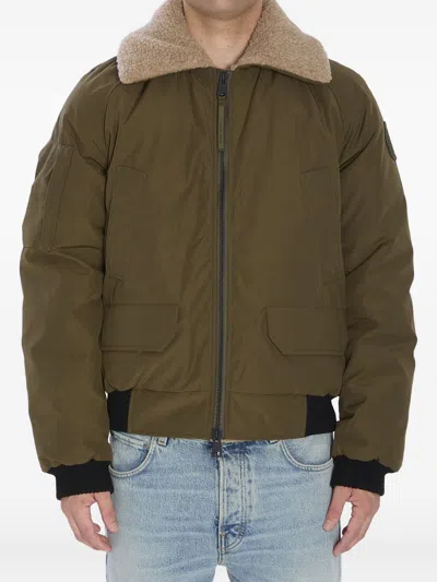 Canada Goose Men Chilliwack Aviator Bomber Jacket In Brown