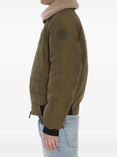 Canada Goose Men Chilliwack Aviator Bomber Jacket In Brown