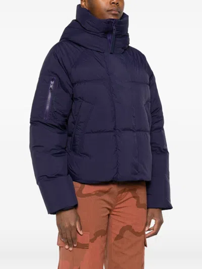 Canada Goose Chilliwack Down Hooded Puffer Jacket In Blue