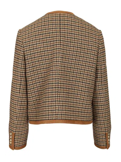 Dunst Classic Tweed Jacket Jackets Grey In Multi
