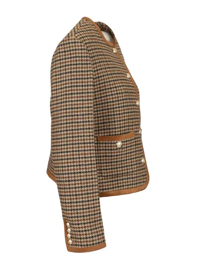 Dunst Classic Tweed Jacket Jackets Grey In Multi