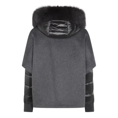 Moorer Coats Blacks And Greys In Gray
