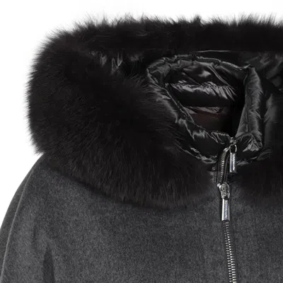 Moorer Coats Blacks And Greys In Gray