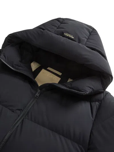 Woolrich Black Cloud Madison Jacket In Black