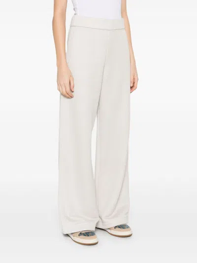 Max Mara Pure Max Mara Cotton Wide-leg Trousers In Multi
