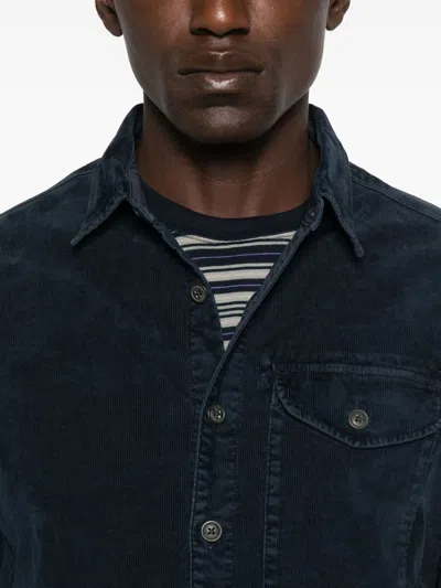 C.p. Company C.p.company Cotton Shirt In Blue