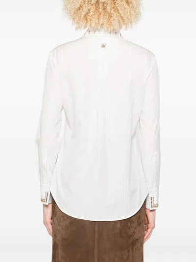 Trame Auree Cotton Shirt In White
