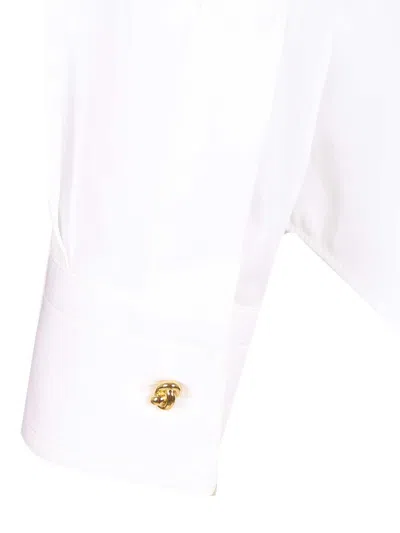 Bottega Veneta Cotton Shirt Shirts White In White