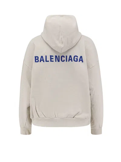 Balenciaga Cotton Sweatshirt In Multi